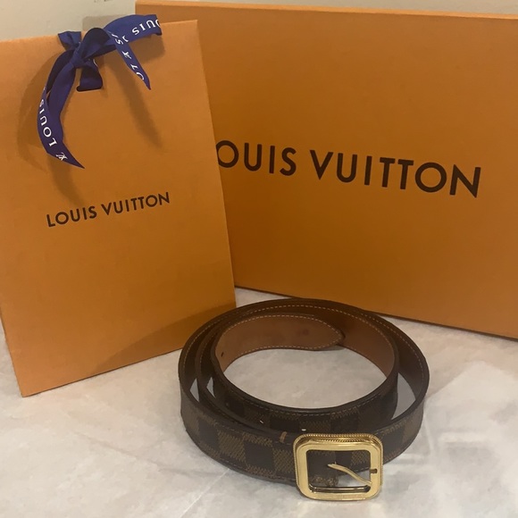Louis Vuitton Accessories - 💥SALE💥Authentic Louis Vuitton Damier Belt